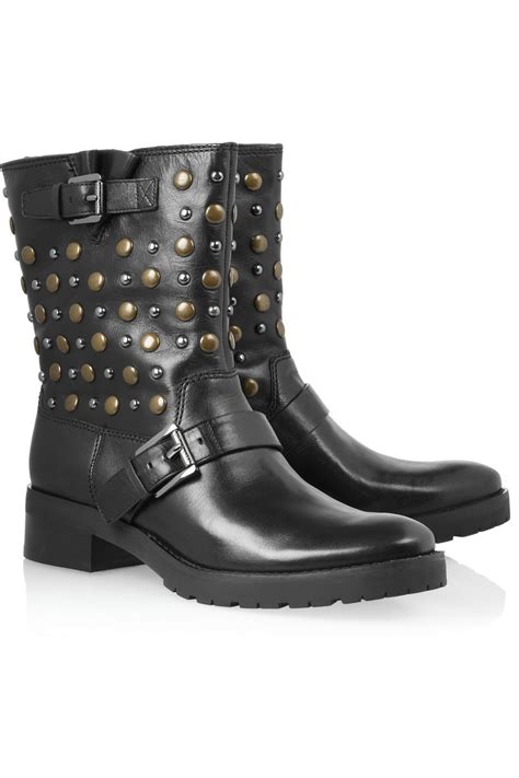 biker boots dames michael kors|michael kors boots.